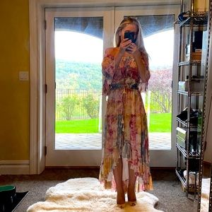 Filly Boo dress rainbow Tie dye size extra small